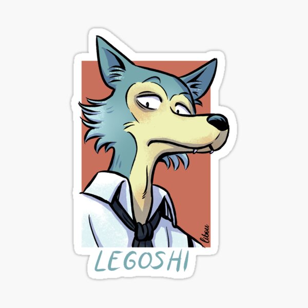 Legoshi Beastars legosi Sticker