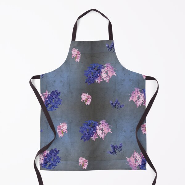 Item preview, Purple hyacinth painted purple florals designed and sold by patternsplus.