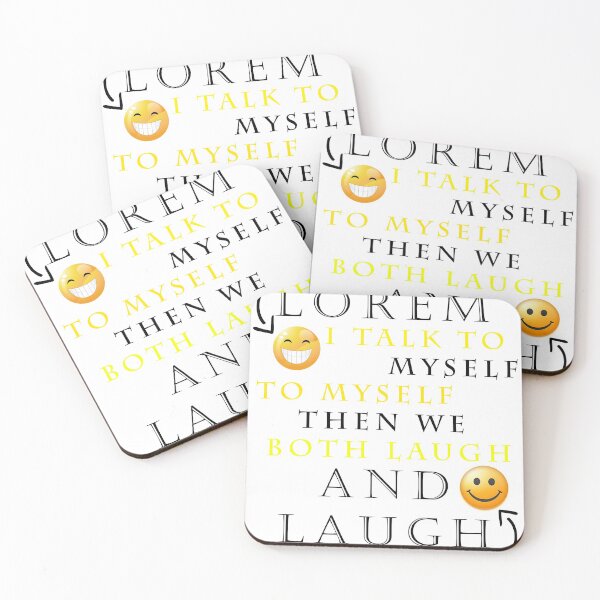 Item preview, sometimes i talk to myself then we both laugh and laugh t-shirts designed and sold by ishako online.