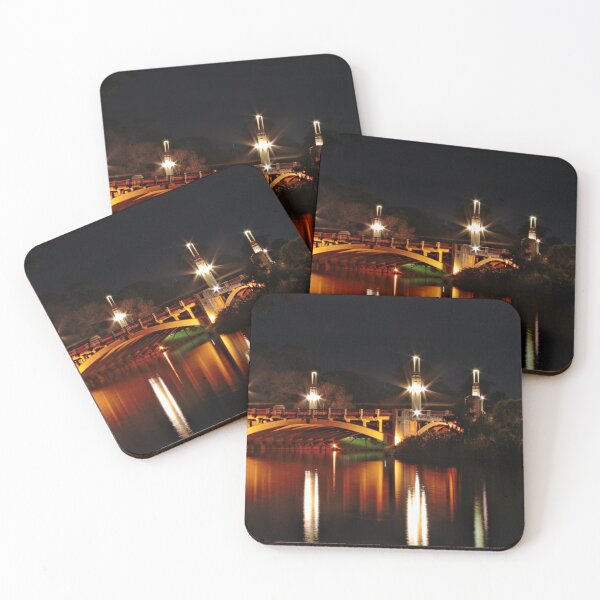 Item preview, Adelaide's King William Street bridge at night designed and sold by Cars around Adelaide.