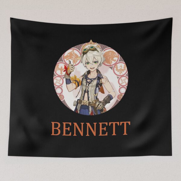 Item preview, Genshin Impact - Bennett Pyro Sword Buffer Character designed and sold by Krimsy.