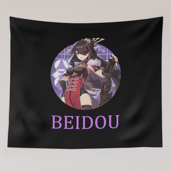 Item preview, Genshin Impact - Beidou Electro Pirate Character designed and sold by Krimsy.