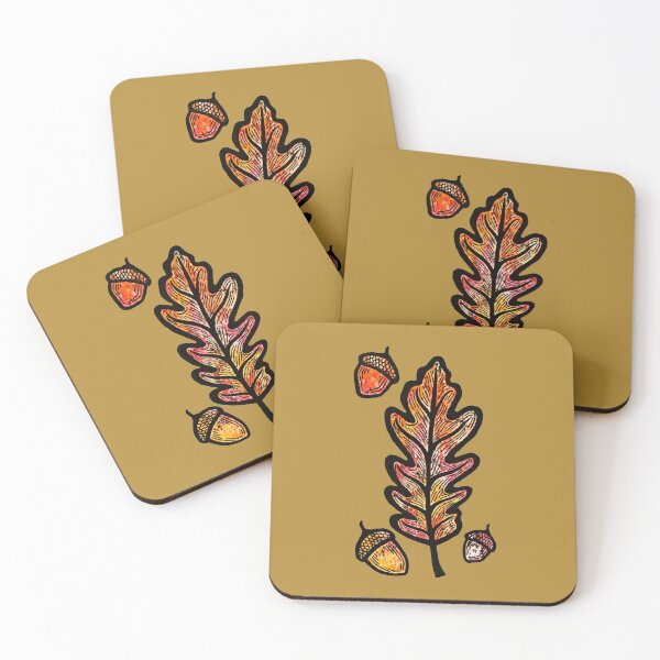Item preview, Oak Leaf & Acorns 1 designed and sold by MYLCreations.