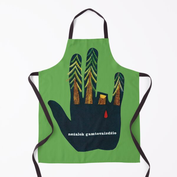 Item preview, Safe forest - Safe nature Forest Saver Soviet Greens propoganda Hand Tree designed and sold by ArtFay.