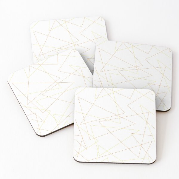 Item preview, Gold Triangles | Geometric Print designed and sold by Jeleedesigns.