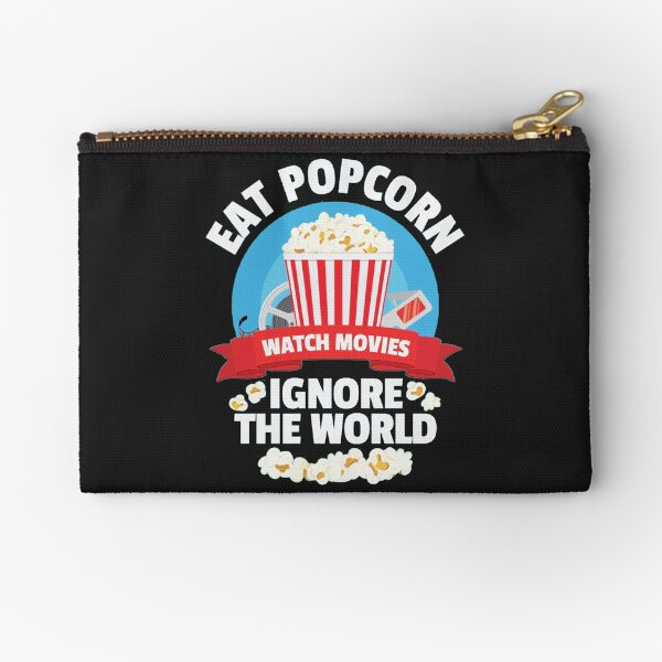 Popcorn 2 Zipper Pouch