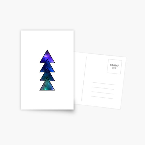 Árbol triangular galaxia Postal
