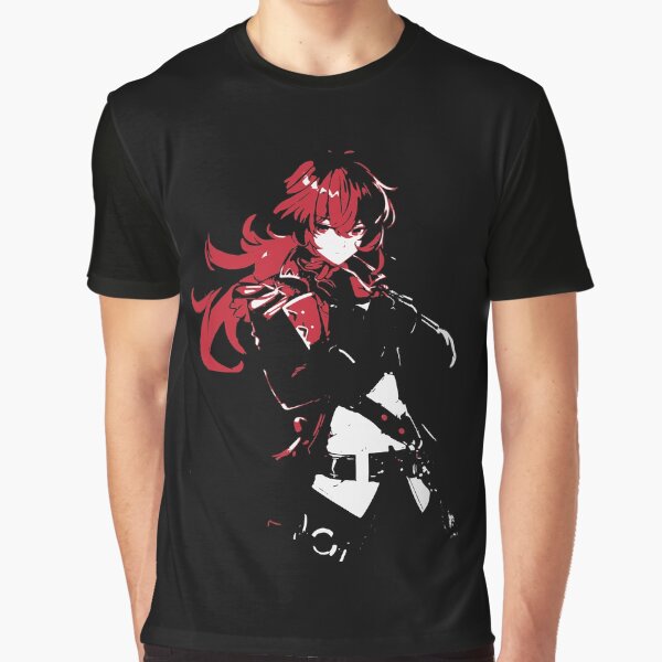 Genshin Impact Diluc Ragnvindr Graphic T-Shirt