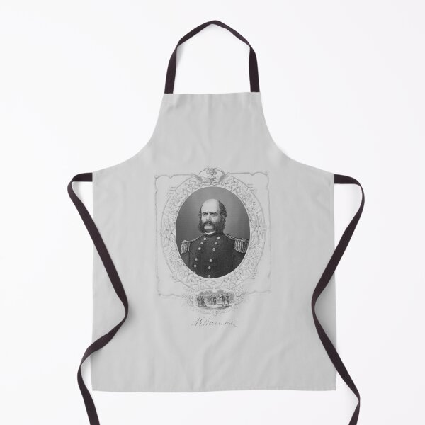 Item preview, General Ambrose Burnside Engraved Portrait - Circa 1865 designed and sold by warishellstore.