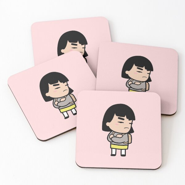 Item preview, Angry School Girl Cartoon Art designed and sold by lumicloud.