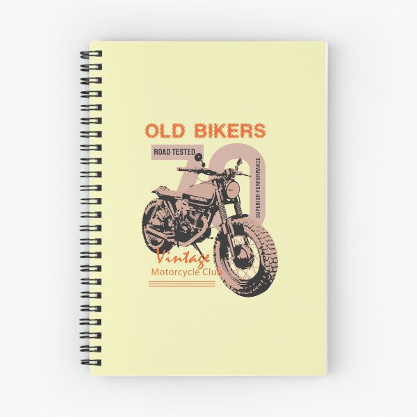 Item preview, OLD BIKERS road tested, vintage motorcycle club designed and sold by Williams Anderson.