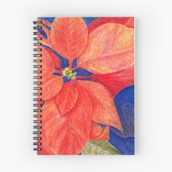 Item preview, Orange Red Poinsettia designed and sold by The Elderberry Blossom.
