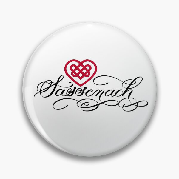 Item preview, Sassenach with Celtic Heart on white designed and sold by Gsallicat.