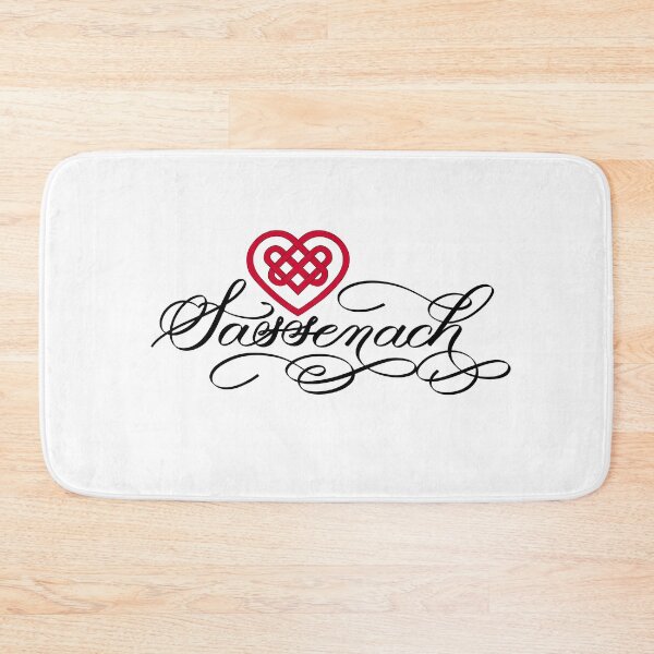 Item preview, Sassenach with Celtic Heart on white designed and sold by Gsallicat.