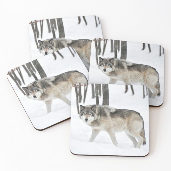 Item preview, Eye contact with a Wolf... designed and sold by Poete100.