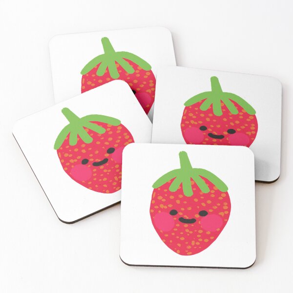 Item preview, Happy Smiling Strawberry designed and sold by snizzyizzy.