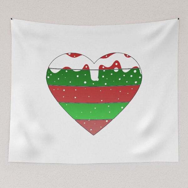 Item preview, Christmas Heart - Light Background designed and sold by SMilllar.