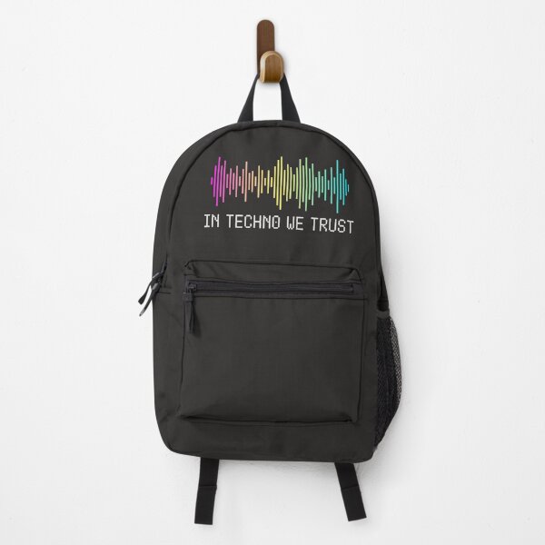Item preview, In Techno We Trust Music EDM Rave Tekk Hardcore Tripping Trippy Club Electro designed and sold by gkao.