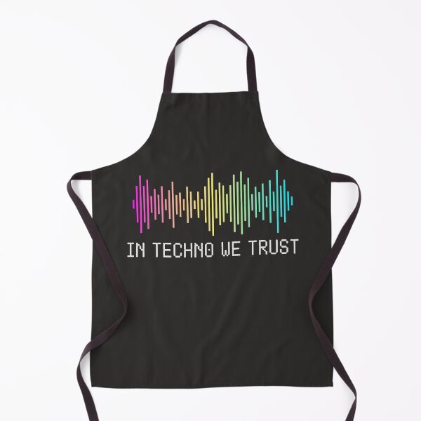 Item preview, In Techno We Trust Music EDM Rave Tekk Hardcore Tripping Trippy Club Electro designed and sold by gkao.