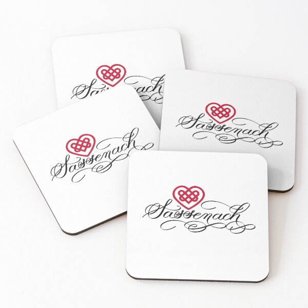 Item preview, Sassenach with Celtic Heart on white designed and sold by Gsallicat.