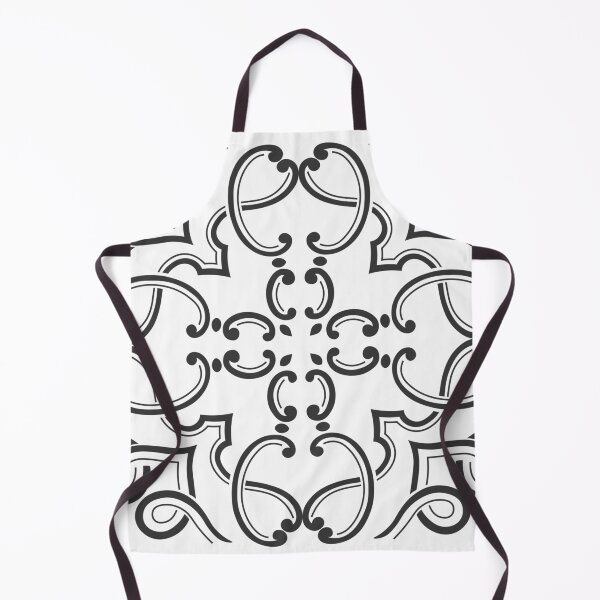Item preview, Classic Moroccan Black and White Pattern Design designed and sold by Peggy Lindstrom.