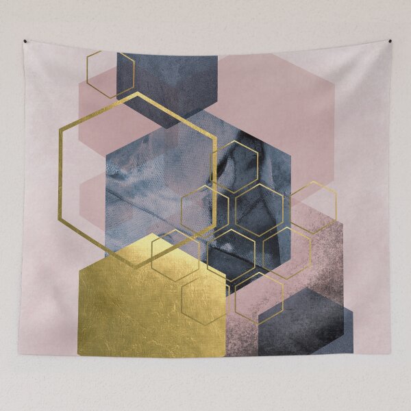 Item preview, Hexagon Art designed and sold by UrbanEpiphany.