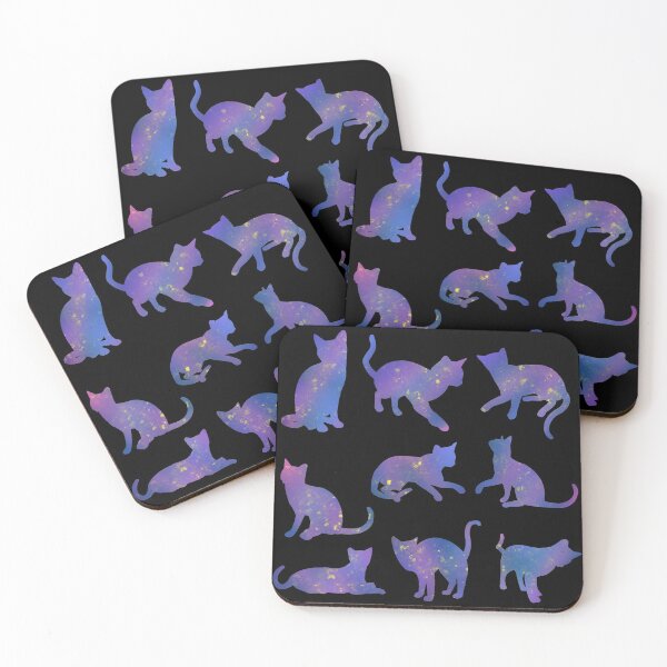Item preview, Galaxy space cats pack designed and sold by StickinTogether.