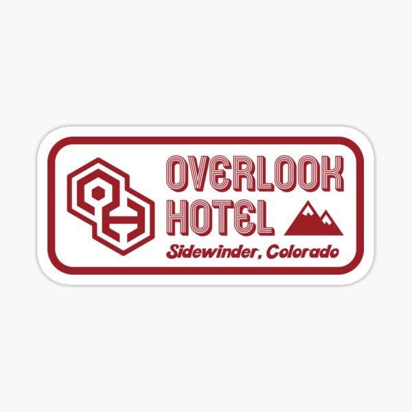Overlook Hotel Logo Sticker
