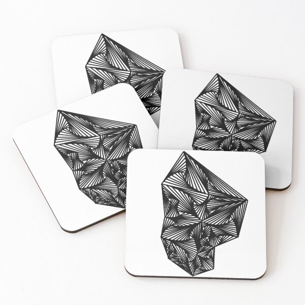 Item preview, Abstract Pyramid Lineart designed and sold by Minima-Vulpes.