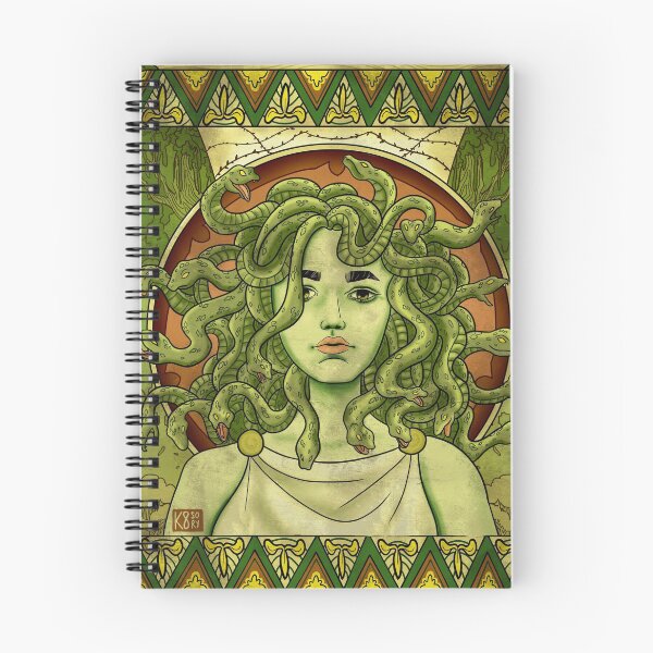 Item preview, Art Nouveau Medusa designed and sold by katesteele.