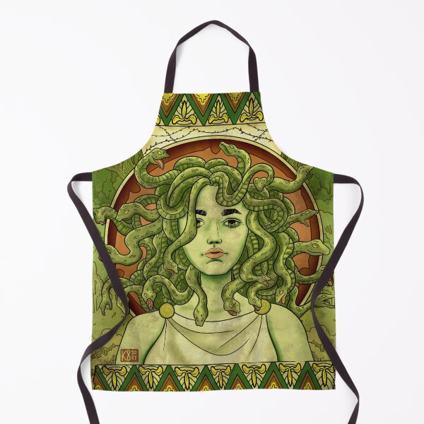 Item preview, Art Nouveau Medusa designed and sold by katesteele.