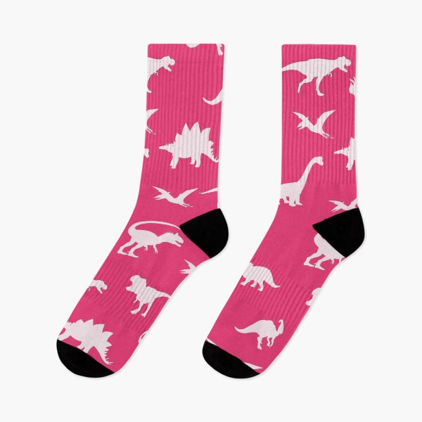 Item preview, Pink and white Dinosaurs designed and sold by familyartz.