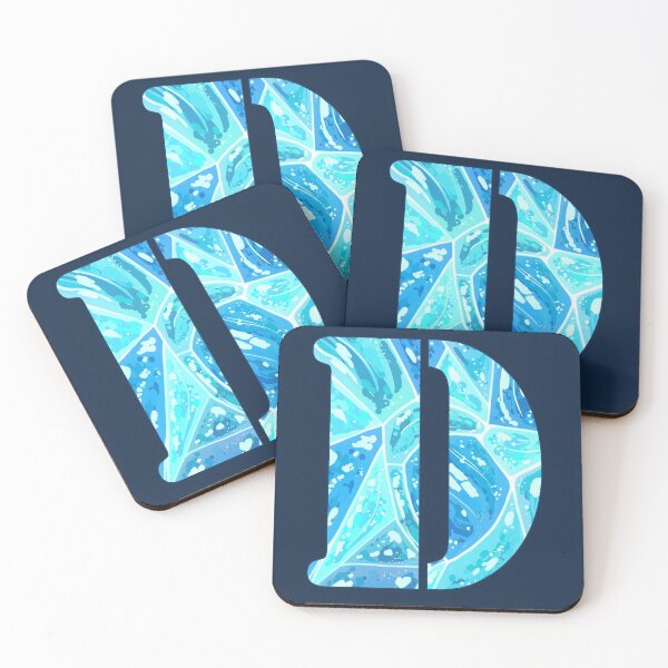 Item preview, Ocean Crystal Letter-D designed and sold by PocketShadow.