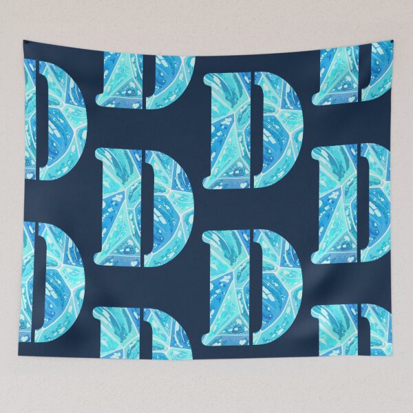 Item preview, Ocean Crystal Letter-D designed and sold by PocketShadow.