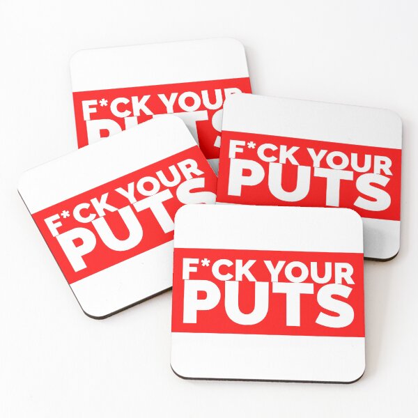 Item preview, F*ck your PUTS! - white designed and sold by positionsorban.
