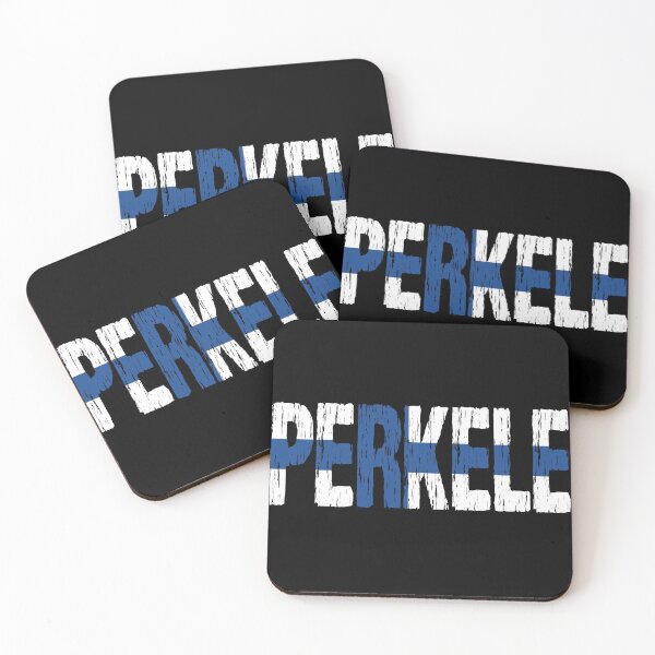 Item preview, Perkele Finnish Flag Distressed designed and sold by Nirvanibex.