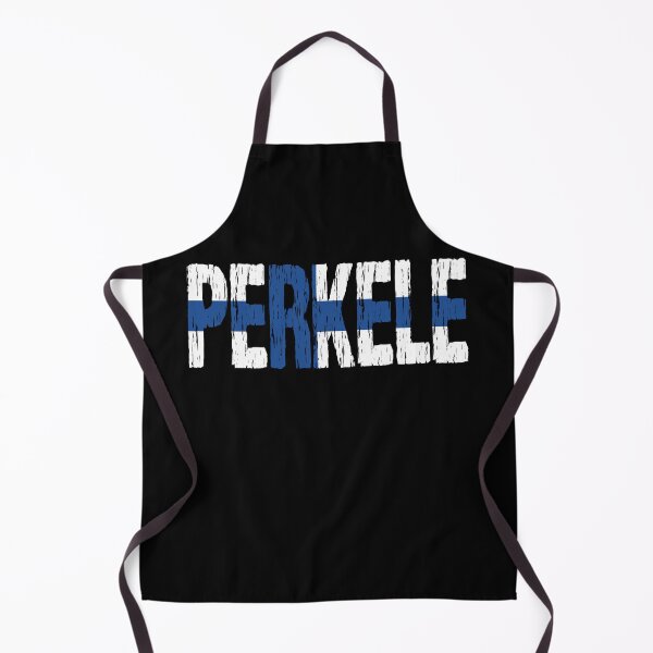 Item preview, Perkele Finnish Flag Distressed designed and sold by Nirvanibex.