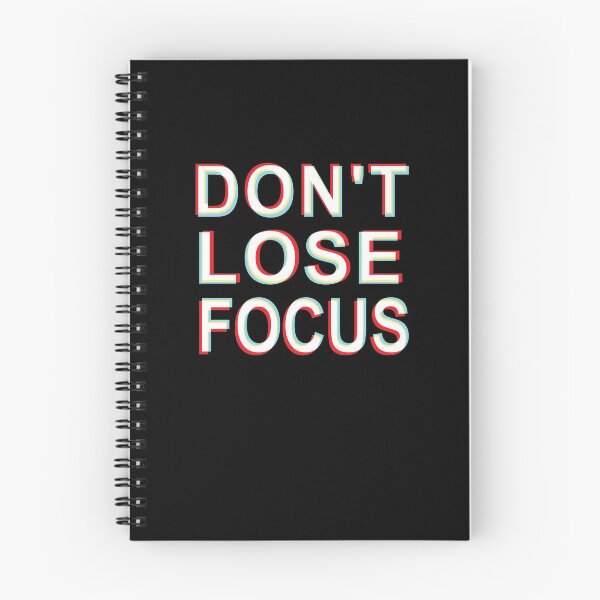 Item preview, 3D Don't Lose Focus designed and sold by AdventureTee.