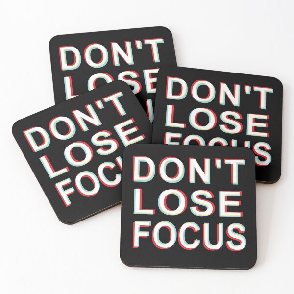 Item preview, 3D Don't Lose Focus designed and sold by AdventureTee.