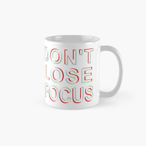 Item preview, 3D Don't Lose Focus designed and sold by AdventureTee.