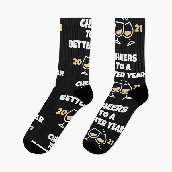 Item preview, Cheers to a Better Year 2021 New Years designed and sold by PatientCitizen.