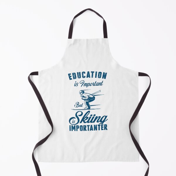 Item preview, Education is important but skiing Is Importanter - skiing Graphic Tee - skier Gifts designed and sold by HMMOUCH.