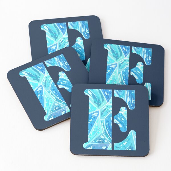 Item preview, Ocean Crystal Letter-E designed and sold by PocketShadow.