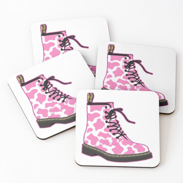 Item preview, Pink Cow Doc Marten Boot designed and sold by sydneyurban.