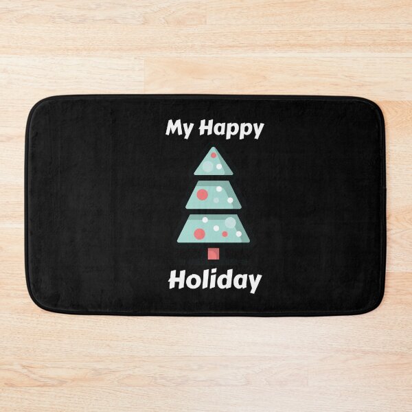 Item preview, Happy Holidays Christmas Tree designed and sold by PrintBrint.