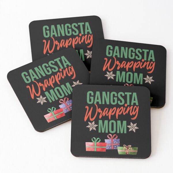 Item preview, Gangsta Wrapping Mom, Holiday pun designed and sold by DeliriousSteve.
