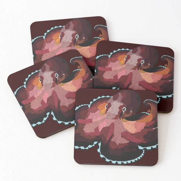 Item preview, Coconut Octopus(Amphioctopus marginatus) designed and sold by Alawstrations.