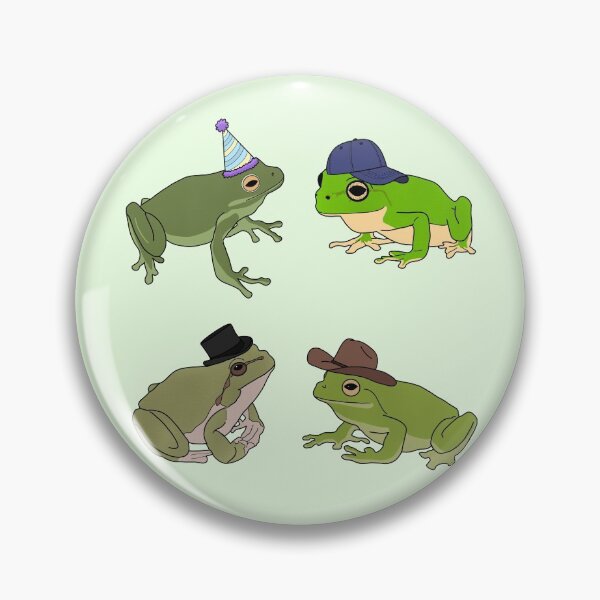 Item preview, Frogs with Hats designed and sold by lojains.