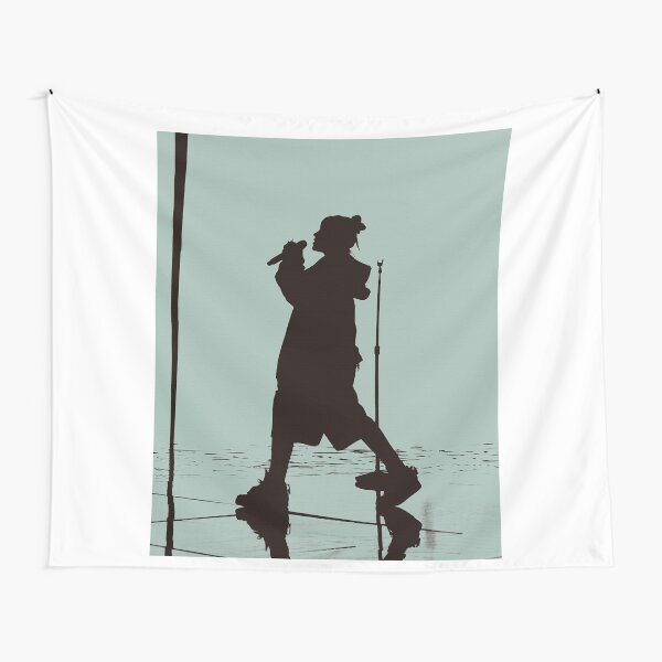 BILLIE EILISH SILHOUETTE Tapestry