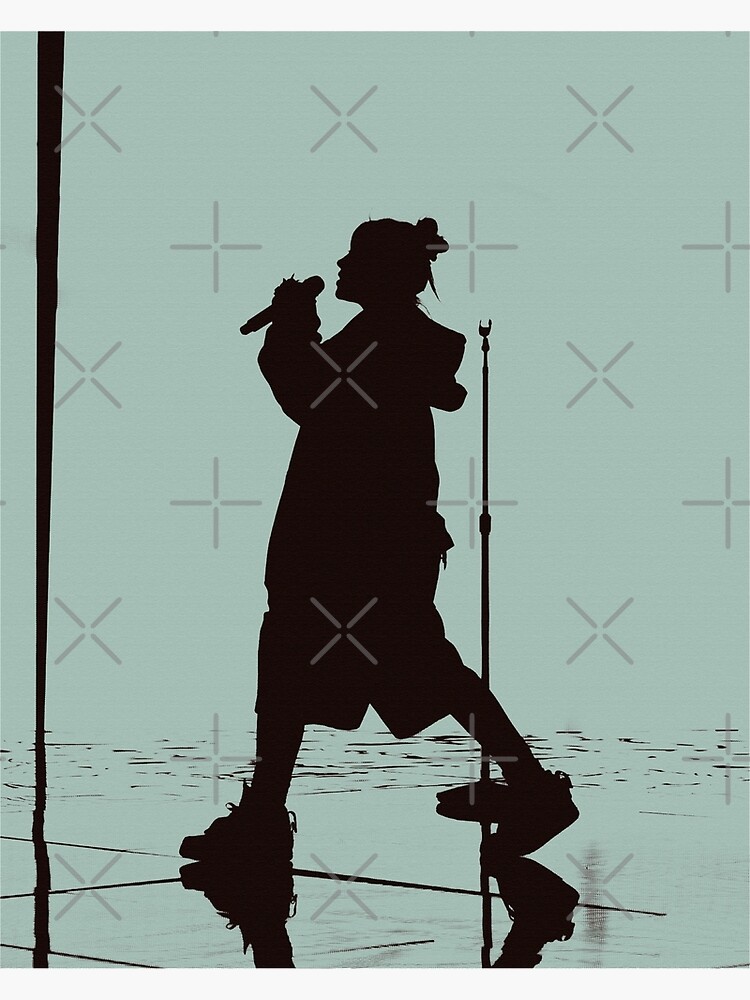 BILLIE EILISH SILHOUETTE by rafashahelena